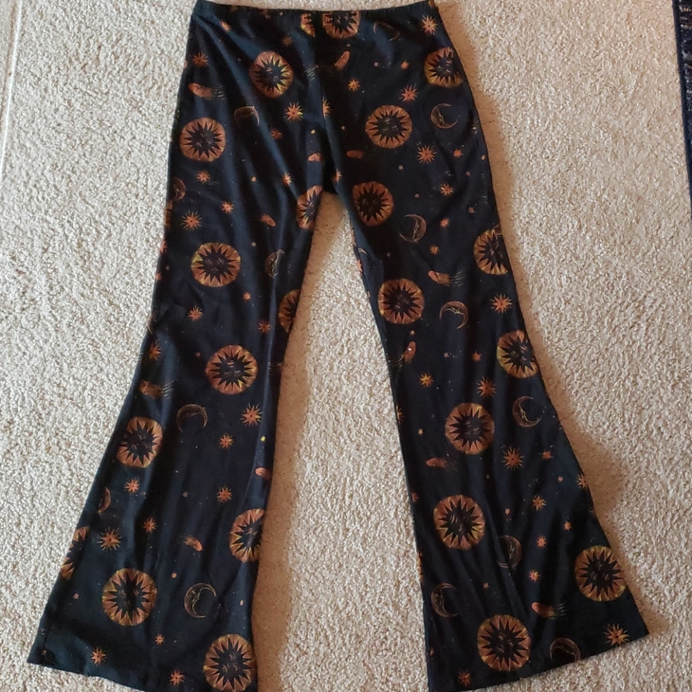 Celestial Wide Leg Leggings